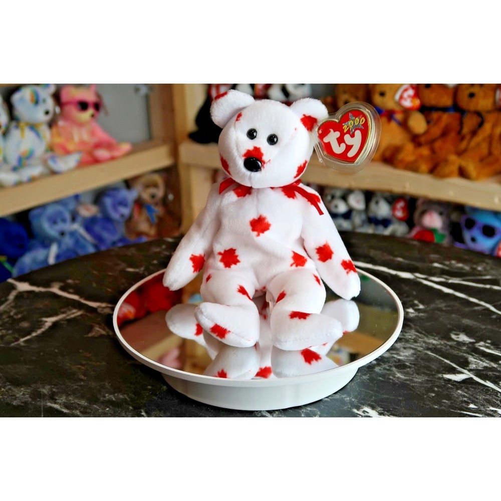 TY‎ Beanie Baby - Chinook the Bear (Canada Exclusive) | MWMT | Vintage | Rare